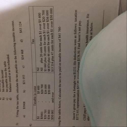 Can u guys answer this question asap using the table below  becky earns $633.81 f