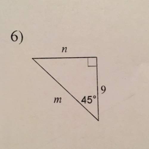 Special triangles find the missing side lengths. leave your answers as radicals in simplest fo