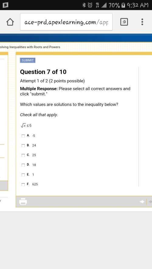 Which values are solutions to the inequality below? check all that apply. g