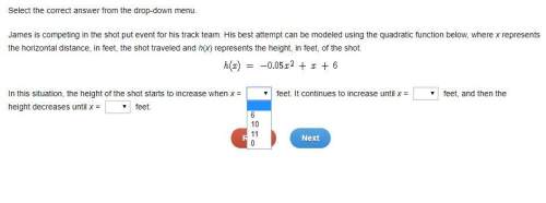 Me! you!  select the correct answer from the drop-down menu. james is competing