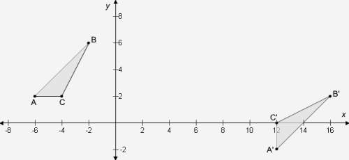 Image included: a sequence of transformations maps ∆abc to ∆a′b′c′. the sequence of transformations