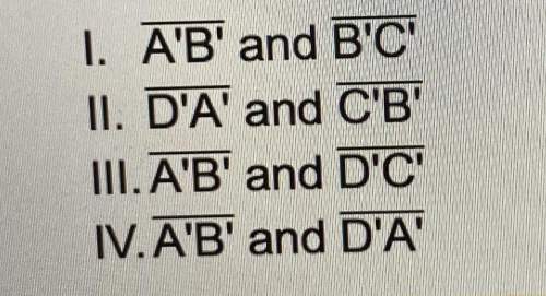 If trapezoid abcd were rotated 90 degrees clockwise about the origin to create trapezoid a’b’c’d , w