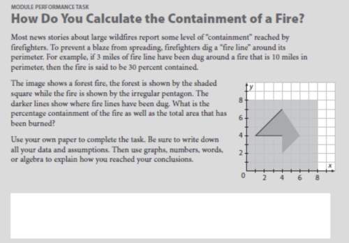How to find the containment of a fire? i needasap