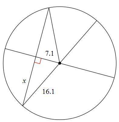 Find the length of the segment indicated.