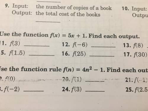 Idon’t understand this. you only have to do one of them (but do an odd number) and show your work