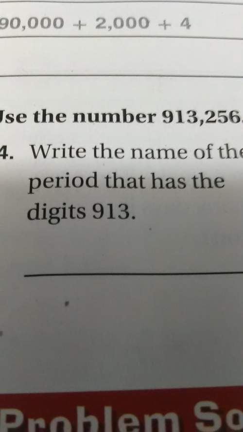 Write the name of the period that has the digits 913