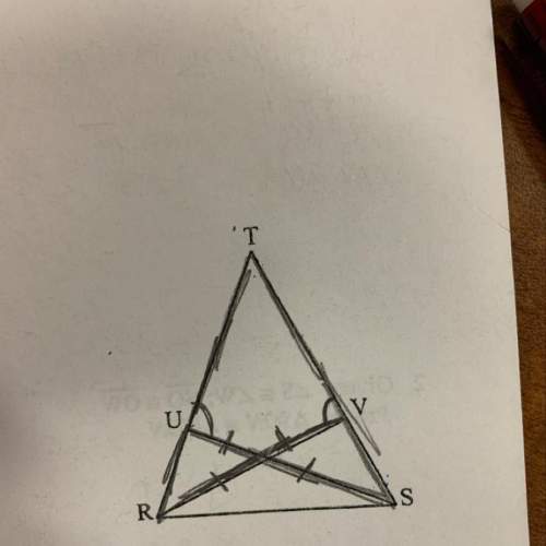 Is triangle tvr congruent to triangle tus