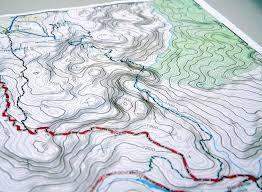 What type of map is shown in the diagram?  question 1 options:  topographic
