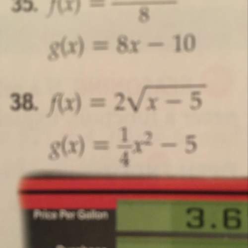 Determine whether each pair of functions are inverse functions. write yes or no. (fog)(x