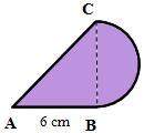 For the figures below, assume they are made of semicircles, quarter circles, and squares. for each s