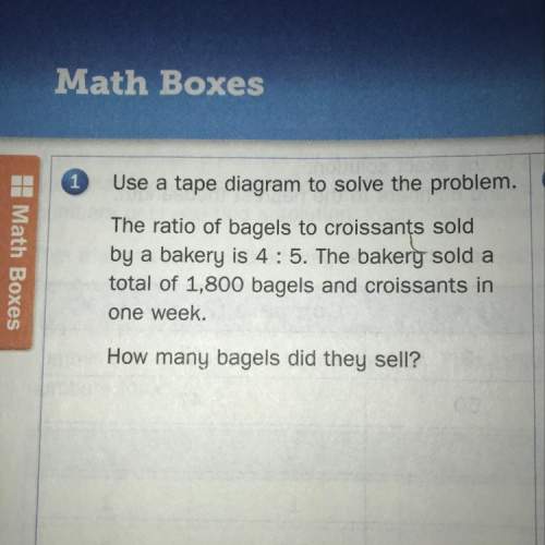 Explain how you drew and used a tape diagram to model and solve problem 1.