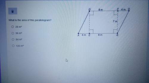 What is the area of this parallelogram?  asap