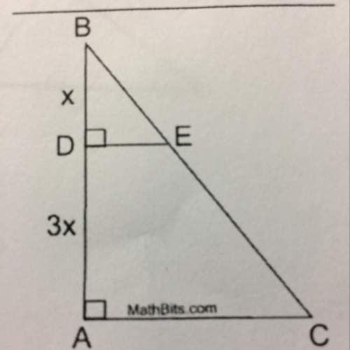 Area of triangle abc is 144 square units find the area of triangle dbe in square units