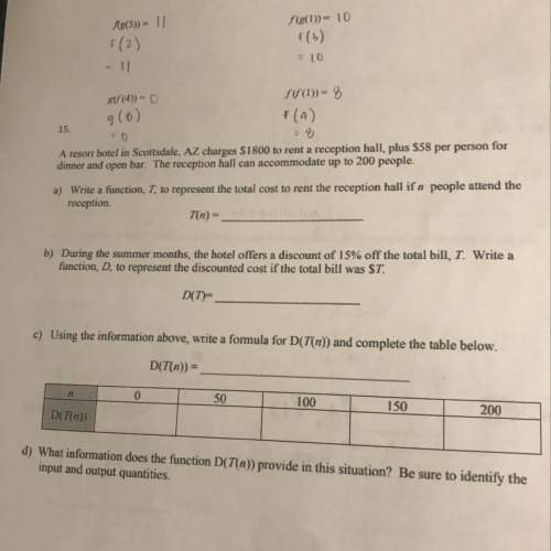 How am i supposed to make a function? number 15