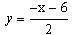 Given:  write the equation in general form ax + by + c =0.