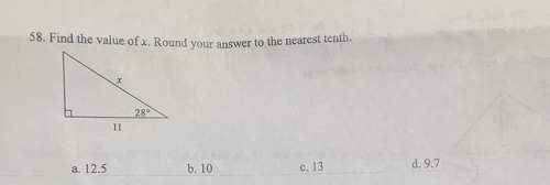 Find the value of x. round your answer to the nearest tenth. a.) 52.6 b.) 52.9 c.)