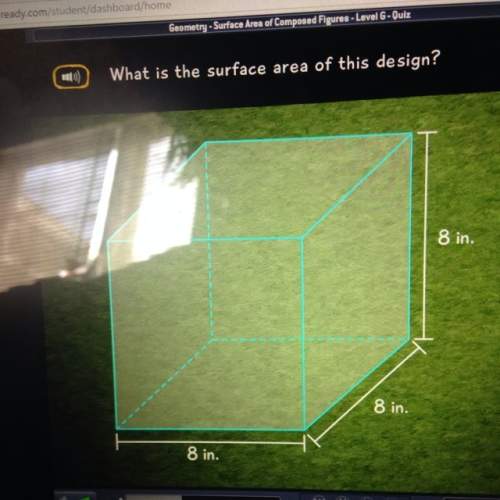 What is the surface area of this design