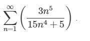 What is the limit of the infinite series?