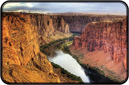 Which type of landform is shown in the photo above?  a. a strait b. a plain&lt;