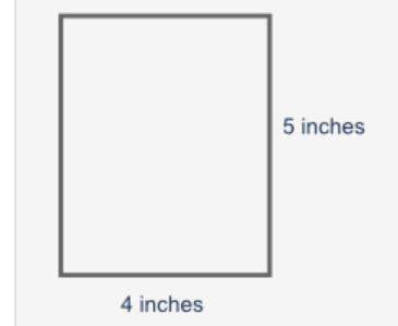 Ascale drawing of a kitchen is shown below. the scale is 1 : 20. a rectangle is shown.