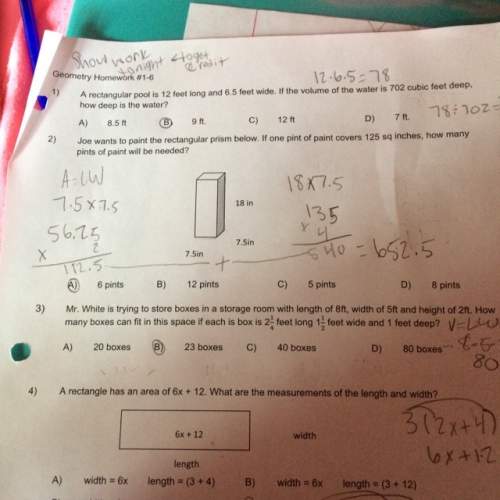 Number 3 i lease and show ur work i already know the answer is 23 boxes i just need the work shown&lt;