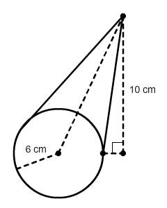 Asap!  what is the volume of this oblique cone?