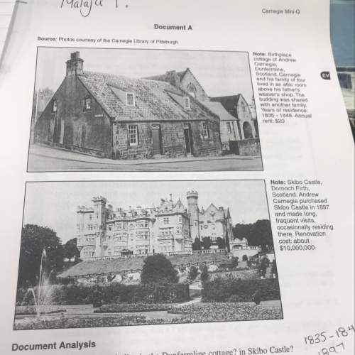 4. would andrew carnegie's purchase and renovation of skibo castle have been good or bad to th