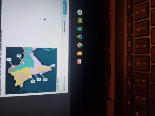 Identify the 5 climate regions numbered on the map above