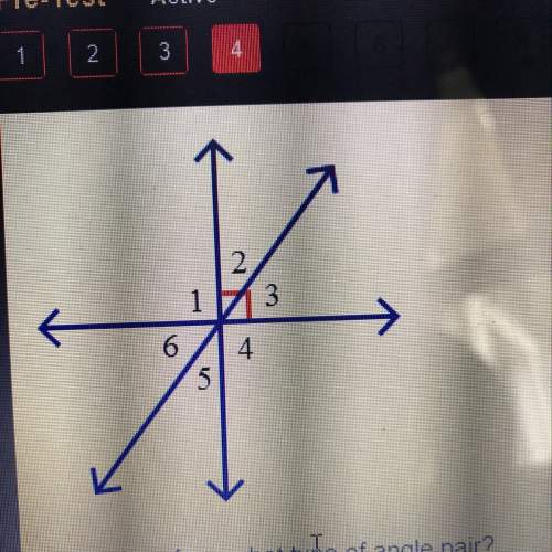 Angle 2 and angle 6 form what type of angle pair?