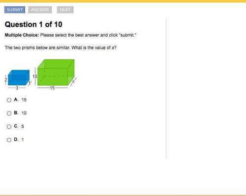 The two prisms below are similar. what is the value of x?