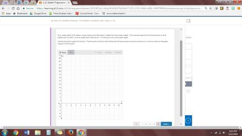 1. a sine function has the following key features:  frequency = 16π amplitude = 2