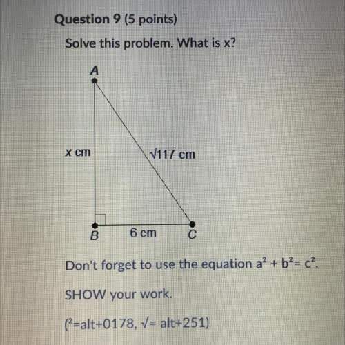 [urgent] solve this problem. what is x?  (see photo) don’t forget to u