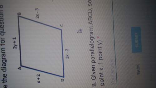 Geometry. i'm begging you. solve for x and y. picture attached