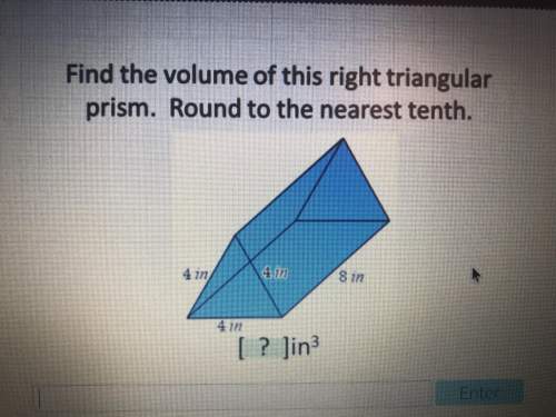 Need with finding the volume of a right triangular prism