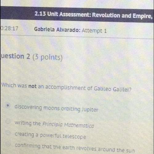 Which was not an accomplishment of galileo galilei?