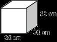 What is the capacity of the cube in liters?