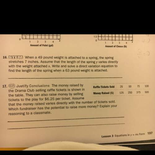 By showing work i couldn't understand and when answering both questions say which question you are