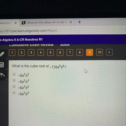 What is the cube root of -729a^9b^6?