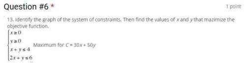 Me if you can  identify the graph of the system of constraints then find the values of x