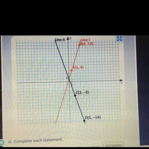 What is da slope of line 1 &amp; the slope of line 2 ?