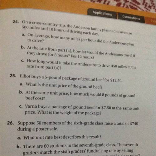 Help number 25. A and B and C