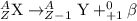 _Z^A\textrm{X}\rightarrow _{Z-1}^A\textrm{Y}+_{+1}^0\beta