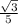 \frac{\sqrt{3} }{5}