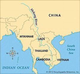 Which of the following rivers flow through vietnam?   amazon river  red river  mekong river  yangtze