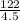 \frac{122}{4.5}