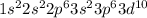 1s^2 2s^2 2p^6 3s^2 3p^6 3d^{10}