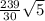 \frac{239}{30} \sqrt{5}