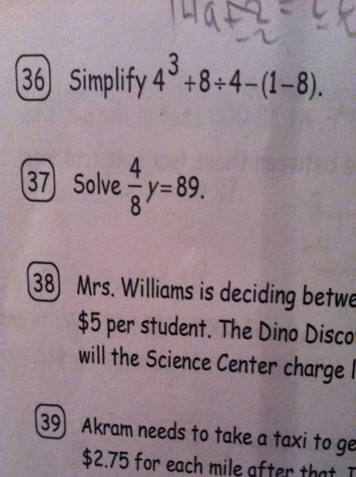 Can you please do number 36