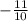 -\frac{11}{10}