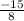 \frac{-15}{8}